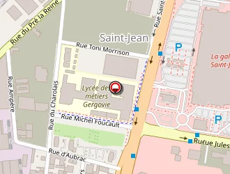 Carte de Direction Régionale Des Douanes à Clermont-ferrand