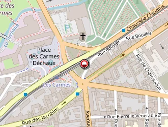 Carte de Elysee Coiffure à Clermont-ferrand