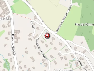 Carte de Le Clos à Saint-pierre-la-palud