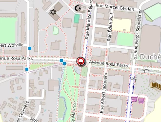 Carte de Esford Espace Formation à Lyon