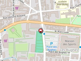 Carte de Institution Saint Alyre à Clermont-ferrand