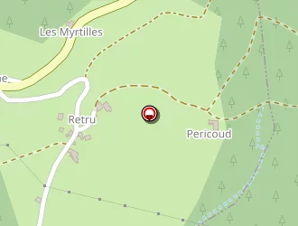 Carte de Agence Postale à Vollore-ville