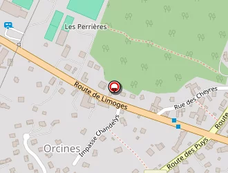 Carte de La Poste à Orcines