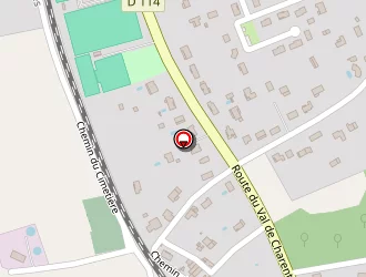 Carte de Circuit De Randonne à Bussac-sur-charente