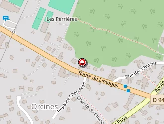 Carte de Clermont Communaute à Orcines