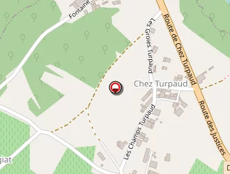 Carte de Bouyer Tiffany à Burie