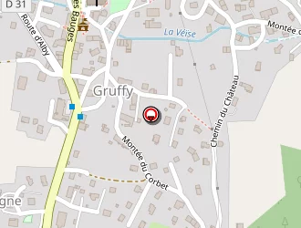 Carte de Escal' Mary'n à Gruffy