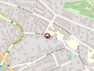 Carte de Cordonnerie Des Quatre Routes à Clermont-ferrand