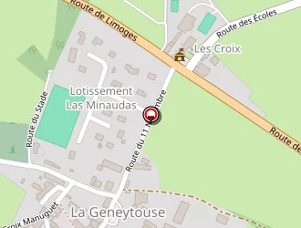 Carte de Machinal Antoine à Geneytouse (la)