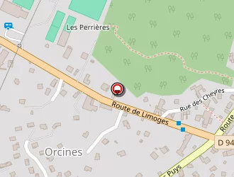 Carte de Saloon De Coiffure à Orcines