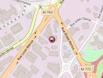 Carte de L'astrolabe à Clermont-ferrand