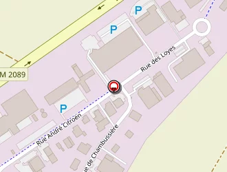 Carte de La Poste à Pont-du-château