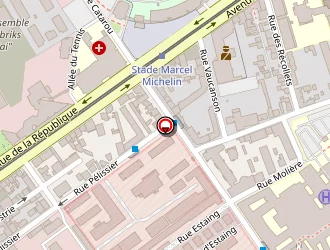 Carte de Ufolep à Clermont-ferrand