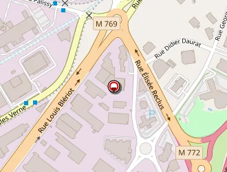 Carte de Novotel à Clermont-ferrand