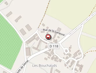 Carte de Mb à Saint-cybardeaux