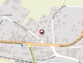 Carte de Marret Bernard à Vertaizon