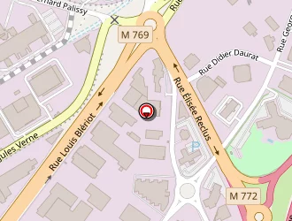 Carte de Téréva à Clermont-ferrand