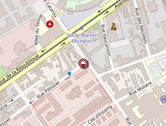 Carte de La Craqueline à Clermont-ferrand