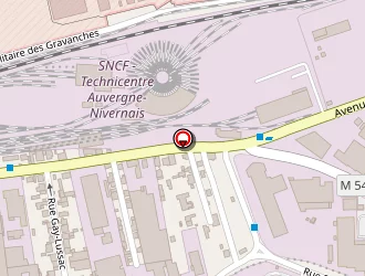 Carte de Etablissements Ferreyrolles à Clermont-ferrand