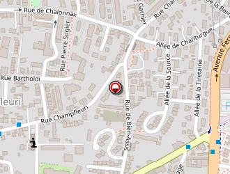 Carte de Aldi Marché à Clermont-ferrand