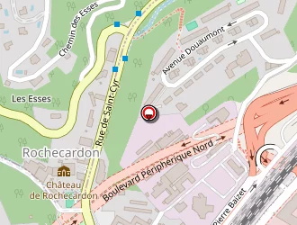 Carte de La Terrasse De Rochecardon à Lyon