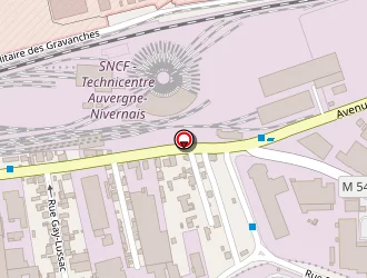 Carte de Transports Combronde à Clermont-ferrand