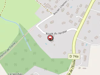 Carte de Dauriac Jacques à Isle