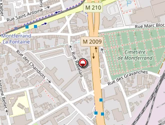 Carte de Rest'o'vergnat à Clermont-ferrand