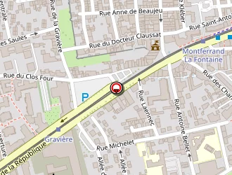 Carte de Campanile à Clermont-ferrand