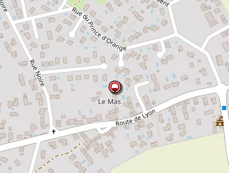 Carte de Les Cycas à Anthon