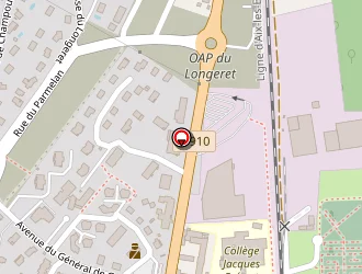 Carte de Ecole Maternelle à Albens