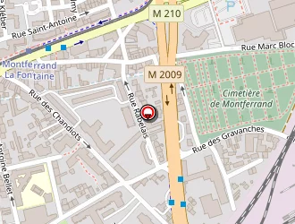 Carte de Charvet à Clermont-ferrand