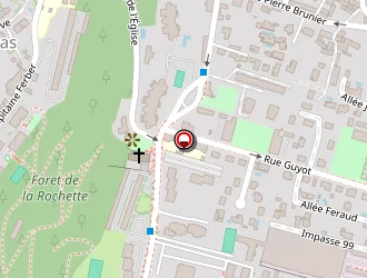 Carte de Jobert Sandrine à Caluire-et-cuire