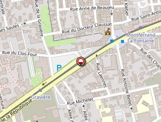 Carte de Ganesco Raffier à Clermont-ferrand