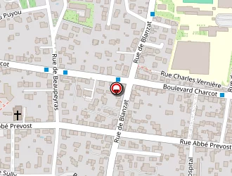 Carte de Blanchonnet Isabelle à Clermont-ferrand