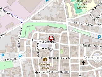 Carte de Era Montferrand Immobilier à Clermont-ferrand