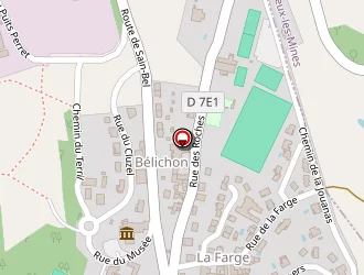 Carte de Mediatheque à Saint-pierre-la-palud