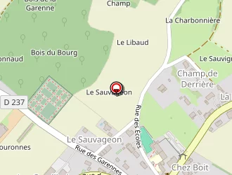 Carte de Chailloux Estelle à Essards (les)