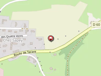 Carte de P Bief à Panissières