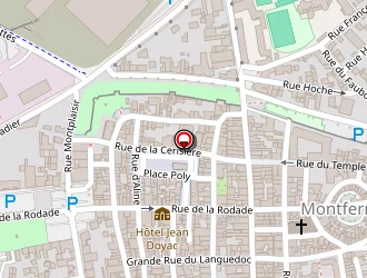 Carte de Cyclomessage 63 à Clermont-ferrand