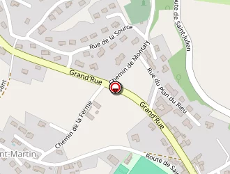 Carte de Chaverot Pierre à Montrottier