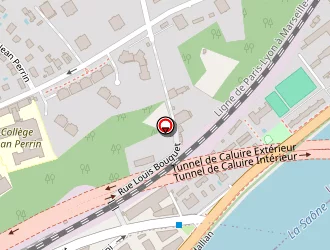 Carte de Espace Numérique Entreprises (ene) à Lyon