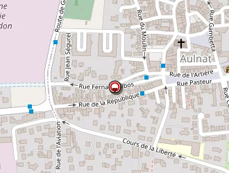 Carte de Christophe Rocas à Aulnat