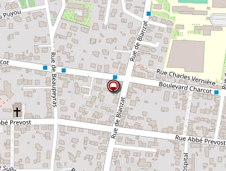 Carte de Abc Plomberie à Clermont-ferrand