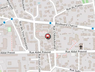 Carte de Actif Coiffure à Clermont-ferrand