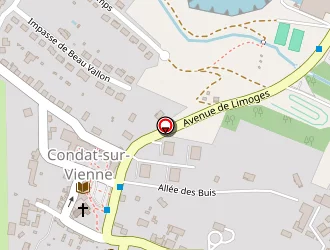 Carte de Desbordes Eric à Condat-sur-vienne