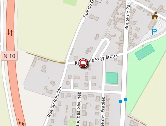 Carte de Tennis à Tourriers