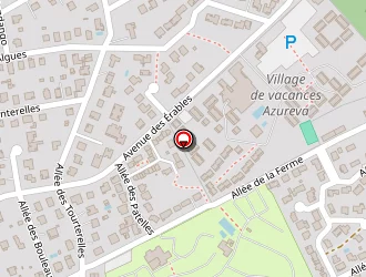 Carte de Camping Les Genêts à Tremblade (la)