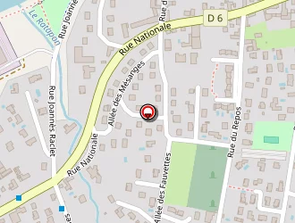 Carte de Aveca à Jonage