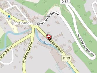 Carte de E2g à Montagnieu